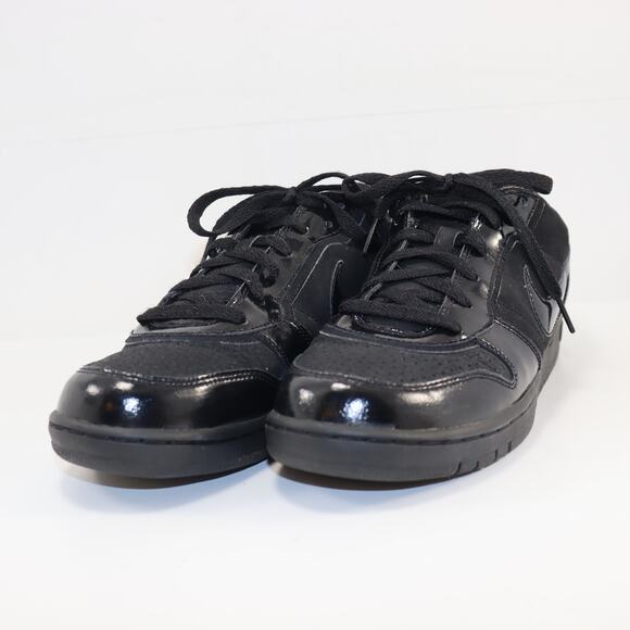 Nike Dunk Low Premium Black Patent Leather Men’s Size 10 (313325-003) - Picture 2 of 6